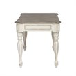 Ashford & Sons White Writing Desk with 3 Drawers & Flip-Down Keyboard Tray