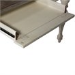 Ashford & Sons White Writing Desk with 3 Drawers & Flip-Down Keyboard Tray