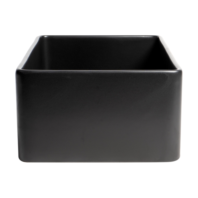 Black Matte Smooth Apron 30