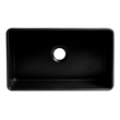 Black Matte Smooth Apron 30