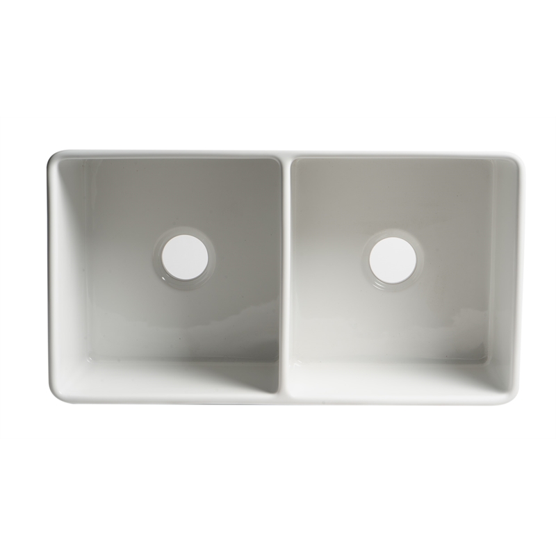 White Smooth Apron 33