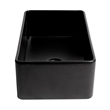 Black Matte Smooth Apron 33
