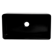 Black Matte Smooth Apron 33