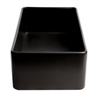 Black Matte Smooth Apron 36