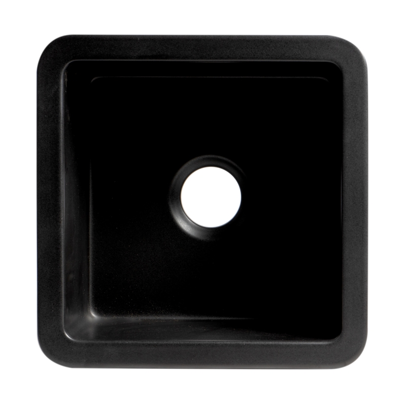 Black Matte Square 18