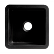 Black Matte Square 18