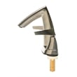 ALFI brand AB1003-BN Brushed Nickel Two-Handle 4'' Centerset Bathroom Faucet