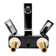 ALFI brand AB1020-PC Polished Chrome Two-Handle 4'' Centerset Bathroom Faucet
