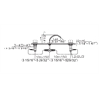 ALFI brand AB1326-BM Black Matte Widespread Modern Bathroom Faucet