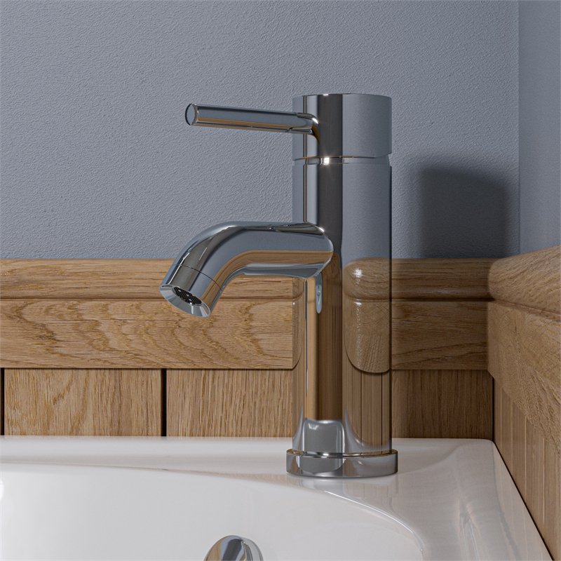 ALFI brand AB1433-PC Polished Chrome Single Lever Bathroom Faucet