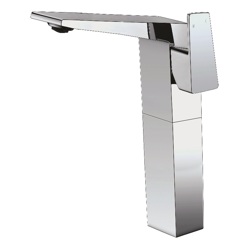 ALFI brand AB1475-PC Polished Chrome Single Hole Tall Bathroom Faucet