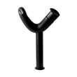 ALFI brand AB1570-BM Black Matte Tall Wave Single Lever Bathroom Faucet