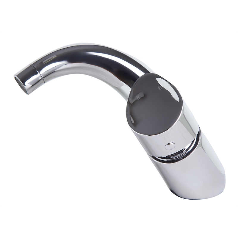 ALFI brand AB1572-PC Wave Polished Chrome Single Lever Bathroom Faucet