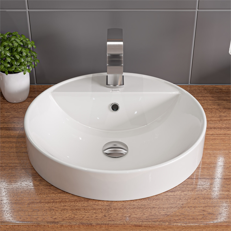 ALFI brand AB1586-BN Brushed Nickel Single Lever Bathroom Faucet