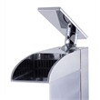 ALFI brand AB1597-PC Polished Chrome Single Hole Tall Waterfall Bathroom Faucet