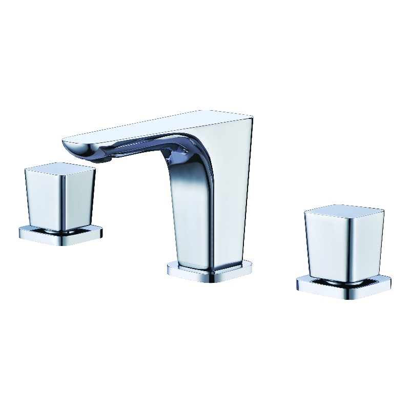 ALFI brand AB1782-PC Polished Chrome Widespread Modern Bathroom Faucet