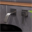 AB1256-BN Brushed Nickel Single Lever Wallmount Bathroom Faucet