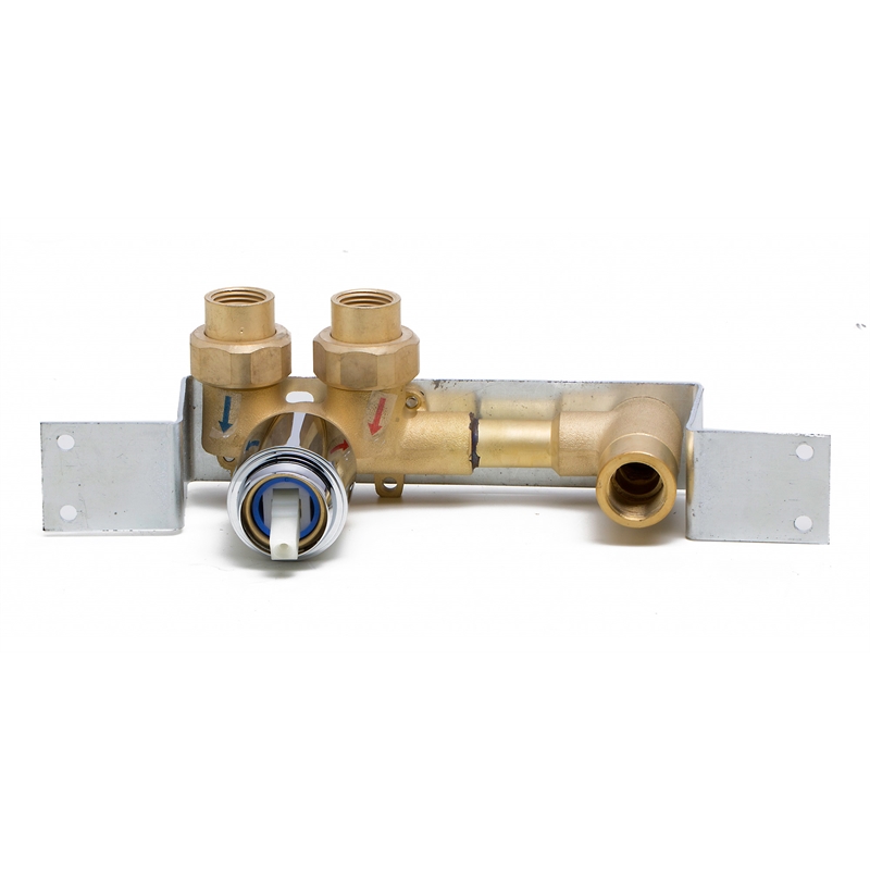 AB1468-PC Polished Chrome Single Lever Wallmount Bathroom Faucet