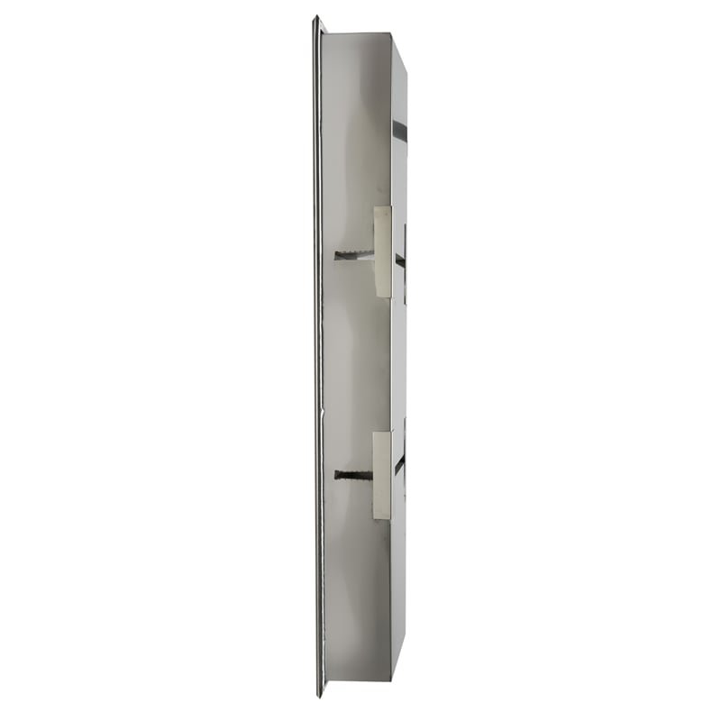 ALFI brand ABN0836-BSS 8 x 36 Stainless Steel Vertical  Bath Shower Niche