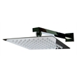 ALFI brand ABSP65B Black Shower Panel with 2 Body Sprays and Rain Shower Head