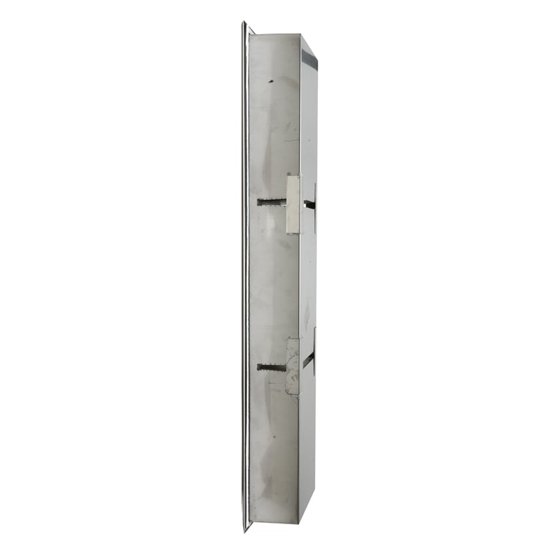 ALFI brand ABN0836-PSS 8 x 36 Stainless Steel Vertical  Bath Shower Niche