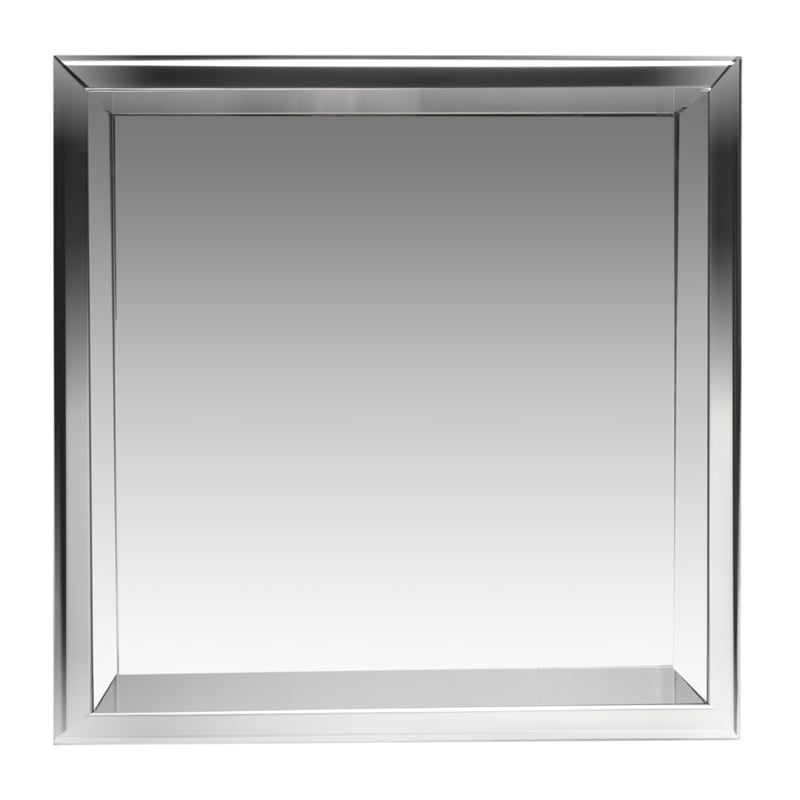 ALFI brand ABN1616-PSS 16 x 16 Stainless Steel Square Bath Shower Niche