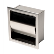 ALFI brand ABTP77-BSS Stainless Steel Recessed Toilet Paper Holder with Cover