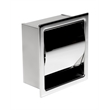 ALFI brand ABTP77-PSS Stainless Steel Recessed Toilet Paper Holder with Cover