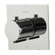 ALFI brand AB4101-PC Chrome 4-Way Thermostatic Valve Shower Mixer /w Round Knobs