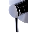 ALFI brand AB1701-PC Chrome Pressure Balanced Round Shower Mixer with Diverter
