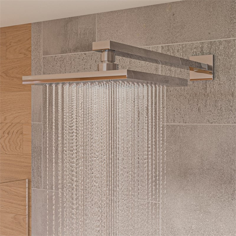 ALFI brand AB2287-PC Chrome 3 Way Thermostatic Shower Set with Body Sprays