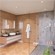 ALFI brand AB2287-PC Chrome 3 Way Thermostatic Shower Set with Body Sprays
