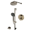 ALFI brand AB2545-BN Brushed Nickel Round Style 2 Way Thermostatic Shower Set
