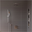 ALFI brand AB2830-BN Brushed Nickel 2 Way Thermostatic Square Shower Set