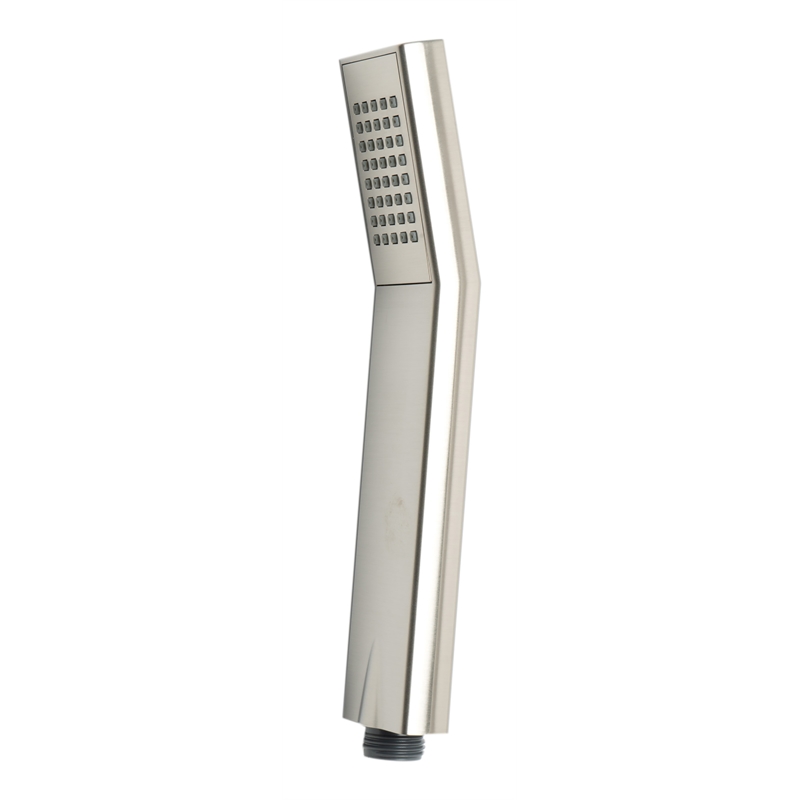 ALFI brand AB2862-BN Brushed Nickel Square Style Thermostatic Exposed Shower Set