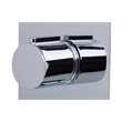ALFI brand AB4001-PC Chrome 3-Way Thermostatic Valve Shower Mixer Round Knobs