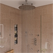 ALFI brand AB4001-PC Chrome 3-Way Thermostatic Valve Shower Mixer Round Knobs