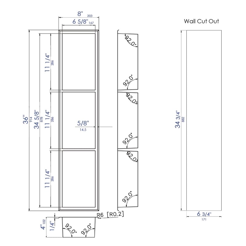 ALFI brand ABNP0836-BC 8