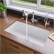 ALFI brand ABF3219SUD-W Fireclay White 32