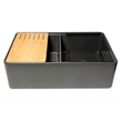 ALFI brand ABFS3320D-GM Grey Workstation 33