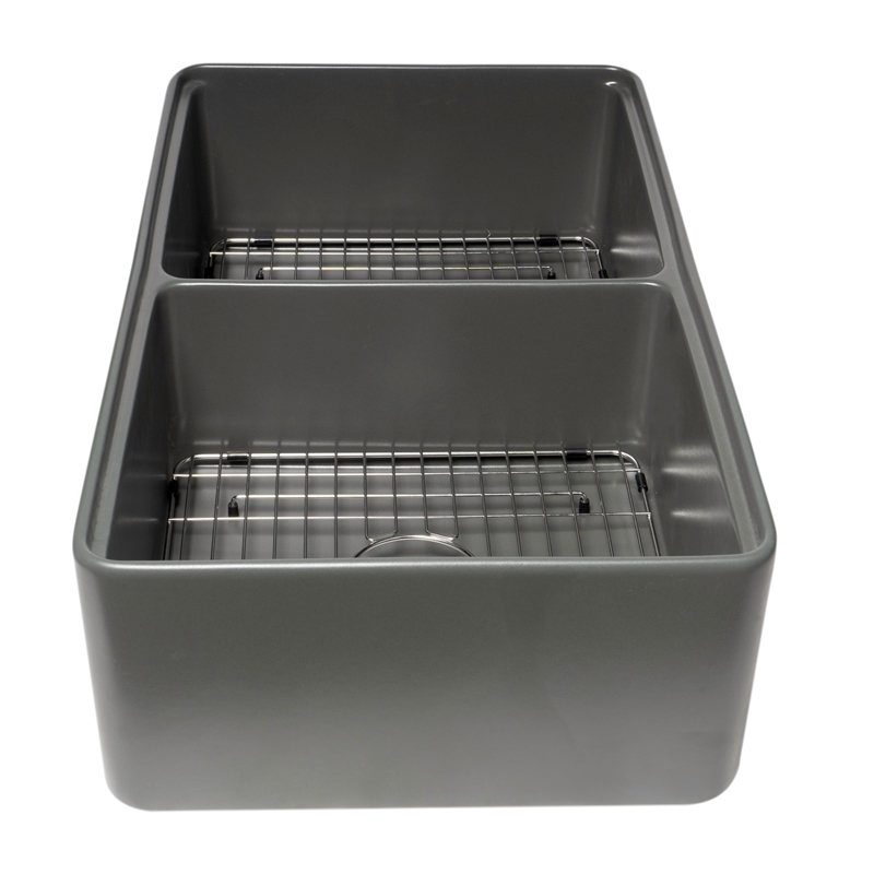 ALFI brand ABFS3320D-GM Grey Workstation 33