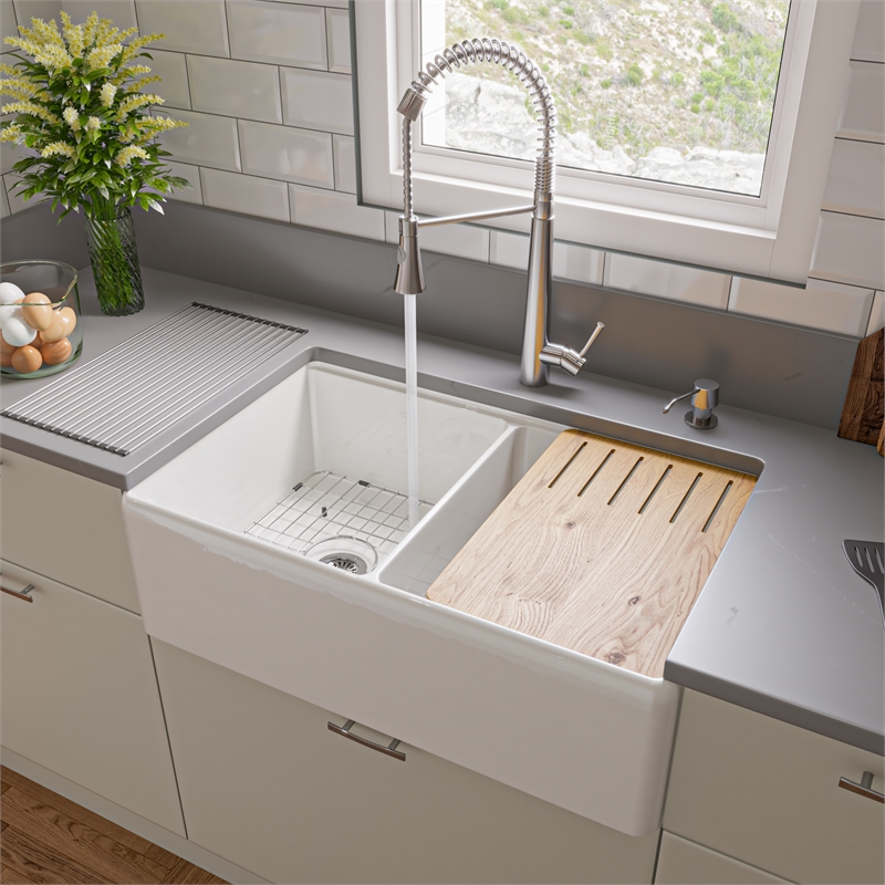 ALFI brand ABFS3320D-W White 33