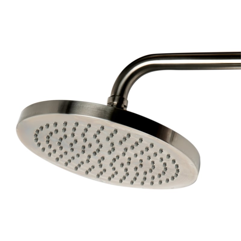 ALFI brand AB2867-BN Brushed Nickel Round Style Thermostatic Exposed Shower Set