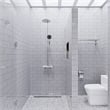ALFI brand AB2867-PC Polished Chrome Round Style Thermostatic Exposed Shower Set