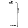 ALFI brand AB2867-PC Polished Chrome Round Style Thermostatic Exposed Shower Set