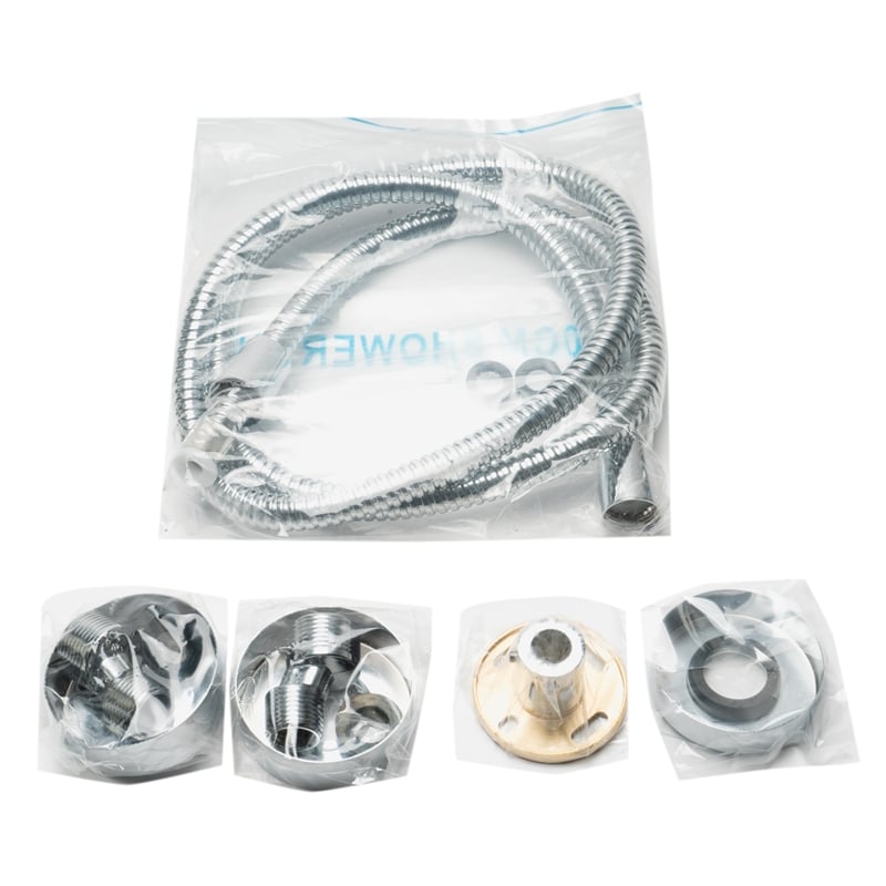 ALFI brand AB2867-PC Polished Chrome Round Style Thermostatic Exposed Shower Set