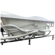 EAGO AM124ETL-L 6 ft Right Drain Corner Acrylic White Whirlpool Bathtub for Two