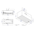 EAGO AM154ETL-R6 6 ft Acrylic White Rectangular Whirlpool Bathtub w Fixtures