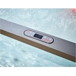 EAGO AM196ETL 6 ft Clear Rectangular White Acrylic Whirlpool Bathtub for Two