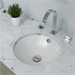 ALFI brand AB9056-PC Chrome Pop Up Drain for Bathroom Sink with Overflow